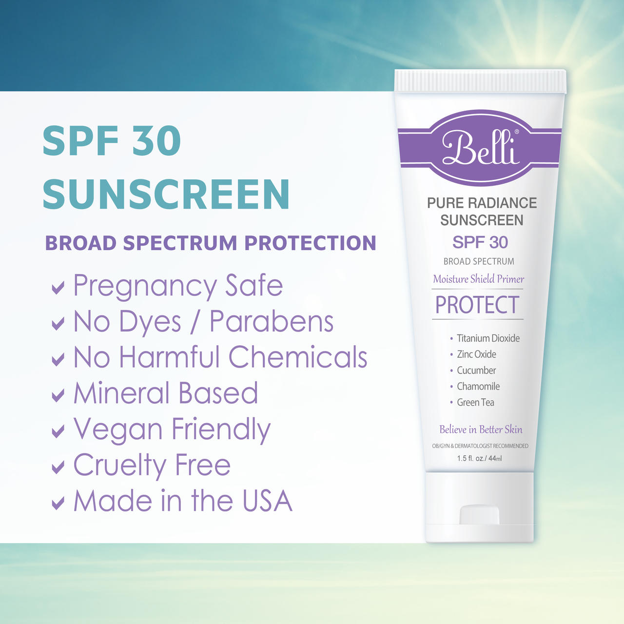 Pure Radiance Sunscreen